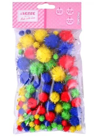 Набор помпонов для творчества 