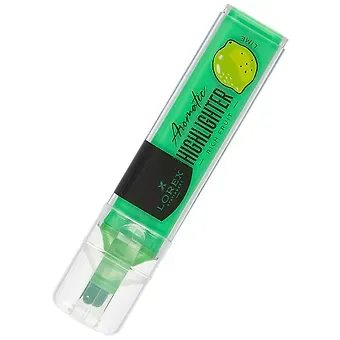 Текстовыделитель Lorex, Rich Fruit, ароматизированный зеленый 1-3,5 мм