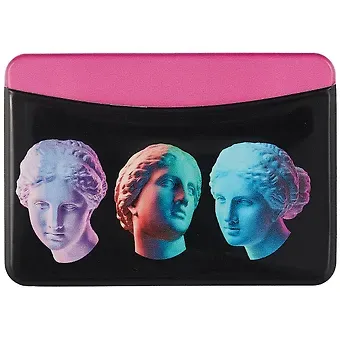 Чехол для карточек горизонтальный Венера в 3D (разные ракурсы)