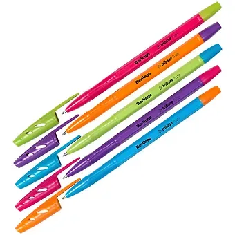 Ручка шариковая Berlingo, Tribase Fuze, синяя 0,7 мм