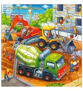 Пазл фигурный на подложке 