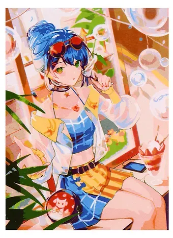 Холст с красками по номерам 