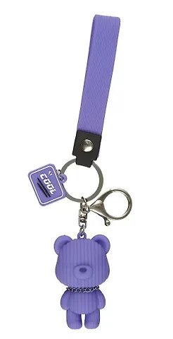 Брелок Мишка (вельвет) (ПВХ) (6см) (12-04566-B14)