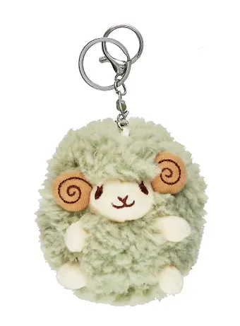 Брелок Овечка (текстиль) (11 см) (12-1669-B1)