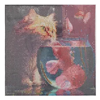 Алмазная мозаика (блестящая) с подрамником, с полным заполнением 