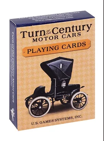 TURN OF THE CENTURY MOTOR CARS PLAYING CARD (54 карты)