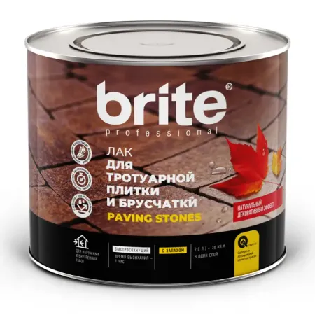 Лак для тротуарной плитки и брусчатки прозрачный 2л прозрачный акриловый купол для камеры owlcat 109x56 2