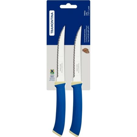 Набор ножей Tramontina Felice с микрозубцами 12,5 см 2 шт