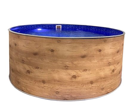 Бассейн Лагуна 3х1,25 светлое дерево