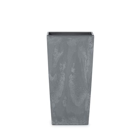Кашпо Urbi square темно-серое 32х32х61 см