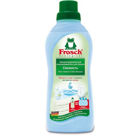 Концентрированный ополаскиватель для белья Frosch 750 мл
