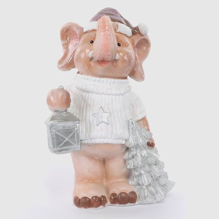 Слоник ТПК полиформ с елкой 33х20х45 см