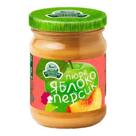 Пюре Семилукская трапеза Яблоко-Персик, 260 г