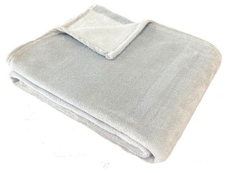 Плед флисовый Actuel серый, 180х220 см