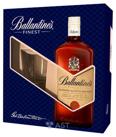 Виски Ballantine's Великобритания, 0,75 л + стакан 280 мл маргарет джордж елизавета i
