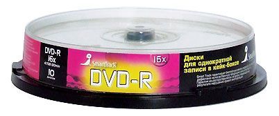 Диск DVD-R Smart Track, 10 шт