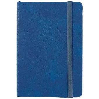 Записная книжка «Травертин», синий, 96 листов, А6