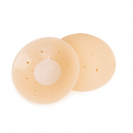 Наклейки на грудь WELLNESS. ULTRACARE Накладки на грудь наклейки силиконовые дышащие пэстисы M силиконовые рукавицы для выпечки