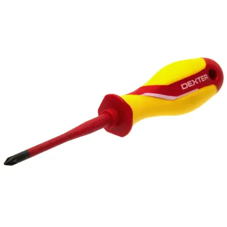 Отвёртка диэлектрическая крестовая Dexter PZ1x80 мм китайская перьевая ручка hero 565 с наконечником f
