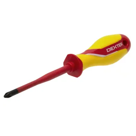 Отвёртка диэлектрическая крестовая Dexter PZ2x100 мм защита из сплава sword для катаны