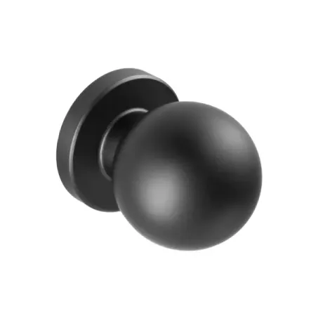 Мебельная ручка-кнопка Edson 22501 25 мм черная мини олень из медного сплава