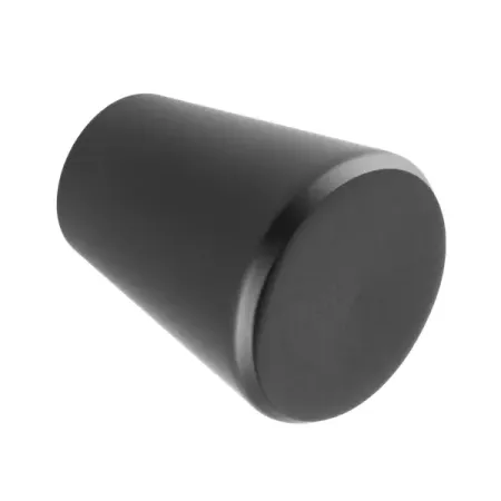 Мебельная ручка-кнопка Edson 22401 черная мини олень из медного сплава