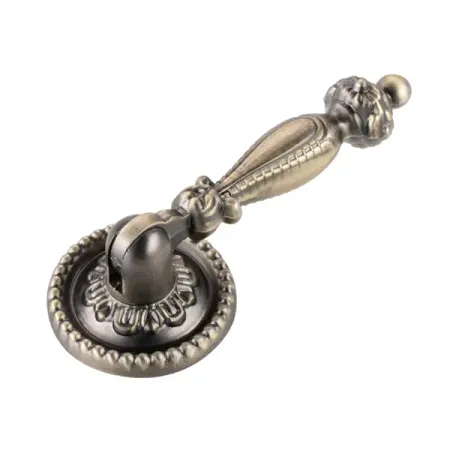 Мебельная ручка-капля Edson 22301 античная бронза длинная рукоятка гайки m5 m16 алюминиево медного сплава