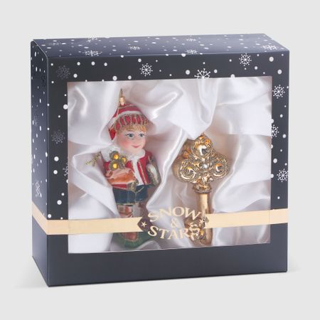 Набор ёлочных игрушек Snow and Stars буратино и золотой ключик 2 шт алексей николаевич толстой   ключик или приключения буратино ил в челака
