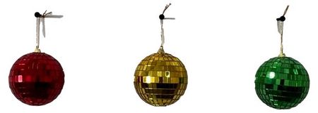 Елочный шар Actuel Диско-шар 8 см, 1 шт в ассортименте