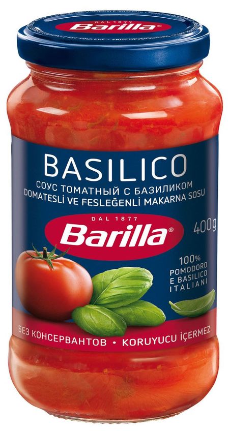 Соус Barilla Basilico томатный с базиликом Италия, 400 г