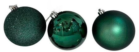 Елочный шар Actuel Вокруг света темно-зеленый 6 см, 1 шт в ассортименте