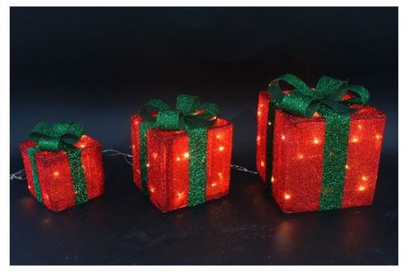 Фигура светодиодная Actuel Подарок 72 LED теплый белый, 27 см