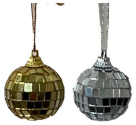 Елочный шар Actuel Диско-шар 4 см, 1 шт в ассортименте