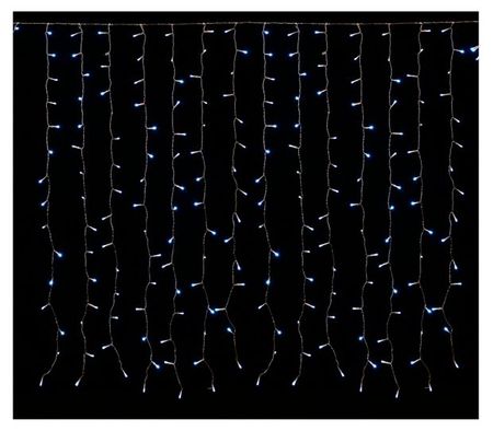 Гирлянда электрическая Actuel Занавес 160 LED ламп уличная холодный белый, 2х2,4 м