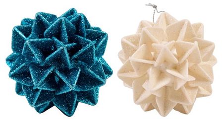 Елочный шар Снежная королева 7,5 см, 1 шт в ассортименте