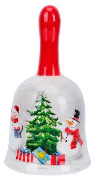 Колокольчик сувенирный Новогодний, 1 шт