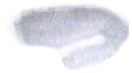 Мишура Зимняя сказка Новогоднее настроение перламутровая d 7 см, 2 м