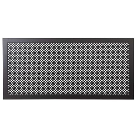 Экран для радиатора De Luxe 1200х600 мм черный