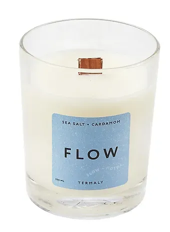 Свеча ароматическая Flow (Морская соль,Кардамон) (200мл) (7TICAN_FLOW)