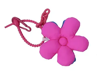 Брелок-обвес на сумку Цветочек Фуксия/Синий (текстиль) (12-3307032615-6123)