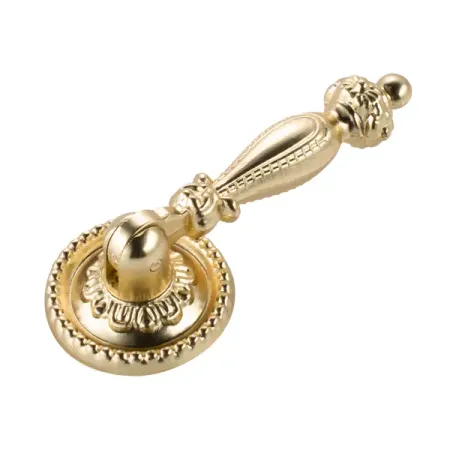 Мебельная ручка-капля Edson 22301 золотая длинная рукоятка гайки m5 m16 алюминиево медного сплава