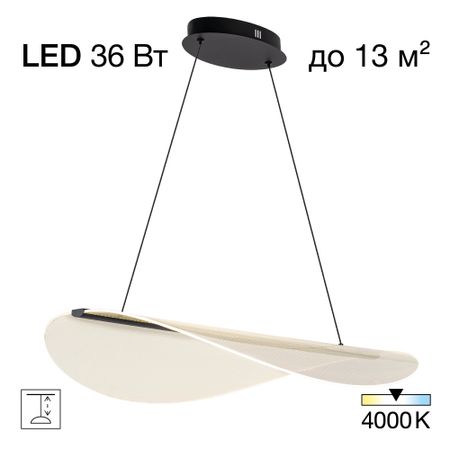 Подвесной светильник Citilux CL213131 Skatt Черный