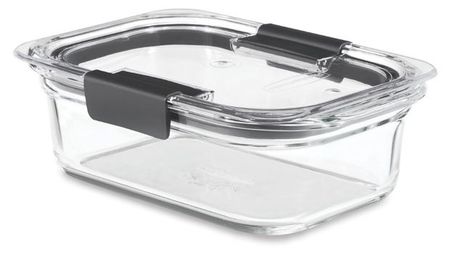 Контейнер стеклянный Hitt с пластиковой крышкой, 0,63 л