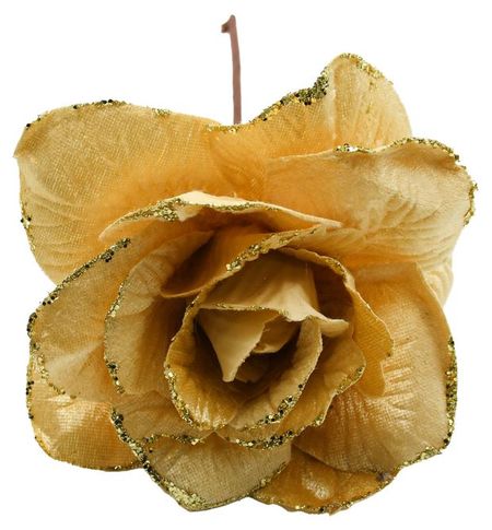 Украшение Actuel Золото театра Цветок роза, 22 см