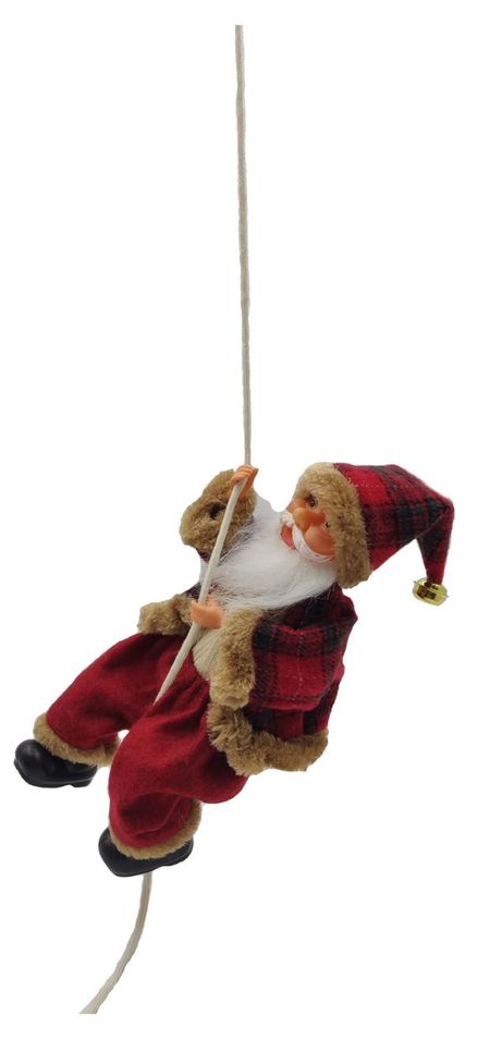 Декорация Actuel Санта на канате, 78 см