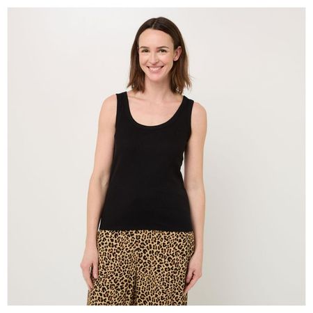 Майка женская InExtenso черная, р XS-XXL