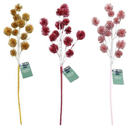 Украшение Actuel Вокруг света Ветка шарики 50 см, 1 шт в ассортименте