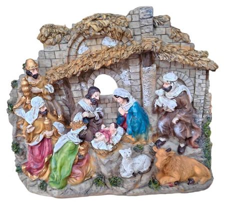 Декорация Actuel Вертеп рождество, 30 см
