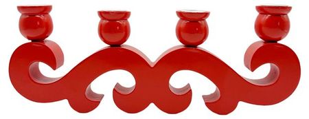 Декорация Actuel Подсвечник на 4 свечи, 32 см