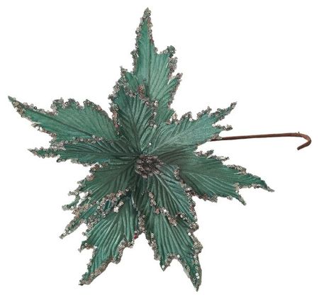 Украшение Actuel Розовый зефир Цветок пуансеттия, 35 см